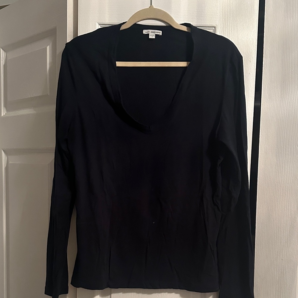 Black Long Sleeve Women's Top